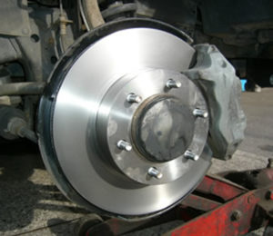 brake disc and caliper