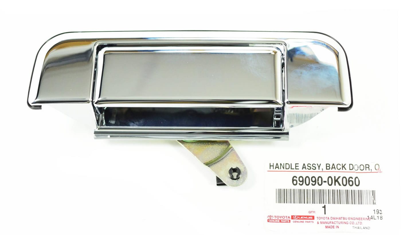 Genuine Toyota Chrome Rear tailgate Handle 69090-0K060