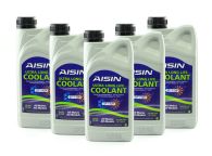Aisin's Ultra Long Life Blue Coolant - Promo pack = 5 x 1ltre cans