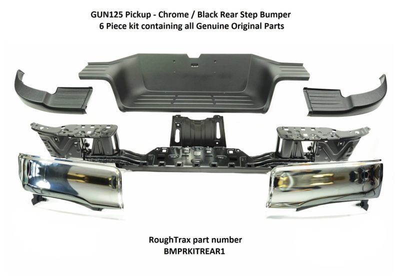 Genuine toyota shop hilux rear bumper