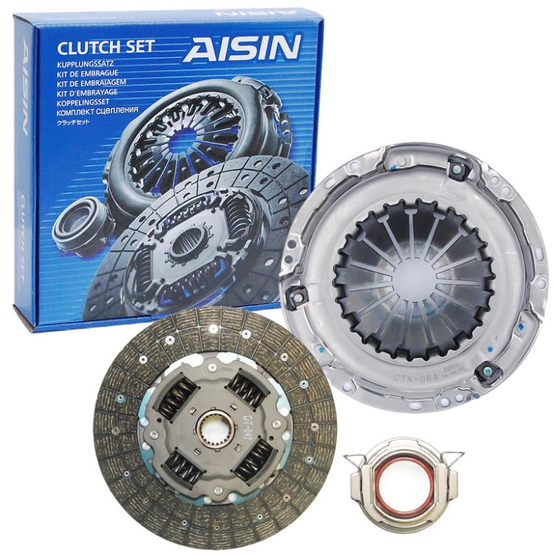 Aisin 3 Piece Clutch Kit 236mm - Hilux Surf LN130 with solid
