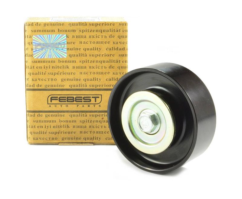 Febest Fan Belt Idler Pulley 88440 0K060 with Aircon 80mm Diameter