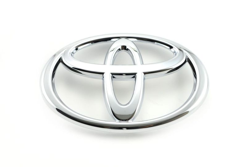 Genuine Toyota Oval Chrome "T" Badge Emblem - 75311-60150