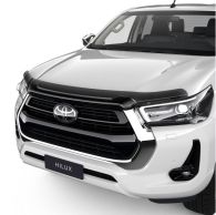 Genuine Toyota Bonnet Guard Hilux GUN125 & GUN126 - models with bonnet moulding. Does not fit the "Black Rally Edition"