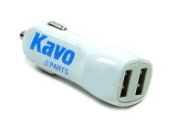 Kavo 12v Twin USB Adaptor - plugs in lighter socket
