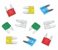 Pack of 10 Mini Size Blade Fuses