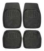 Universal fit Streetwize Floor Mud Mats - Black set of 4