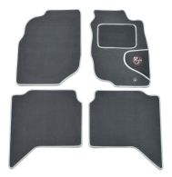 RoughTrax Tailored Grey Carpet Floor Mats - Double Cab, set of 4