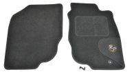 RoughTrax Tailored Economy Grey Carpet Floor Mats - Single Cab Mk6