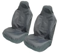 Maypole Waterproof Dark Grey Front Seat Covers