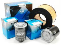 AMC Oil, Fuel Filters with BluePrint Air filter for the listed models