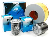 AMC Oil, Air and Fuel Filters supplied as a kit