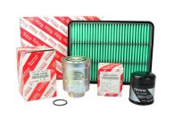 Genuine Toyota Oil Air and Fuel Filters