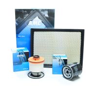 Oil, Air & Fuel filter kit by AMC for the Hilux GUN125 & GUN126