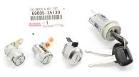 Genuine Toyota Complete Lock Set for Hilux Pickup