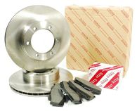 Genuine Toyota Front Brake Disc & Pad Kit