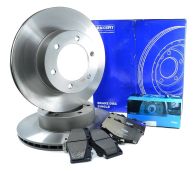 320mm Front Brake Disc & Pad Kit - Pair of discs, set of pads