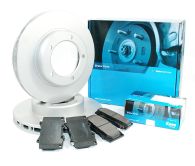Kavo Front Brake Disc & Aisin Pad Kit (Generic image)