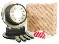 Genuine Toyota Rear Brake Disc & Pad Kit