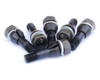 8mm Front Hub Stud, Nut, Washer & Cone Kit (x6)