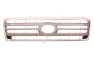 Chrome and Silver Front Centre Radiator Grille