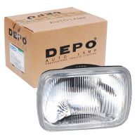 Depo Left or Right Square Headlamp