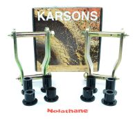Pair Karsons Rear Extended Lift Shackles - KUN25 & KUN26 