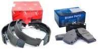 Front Brake Pad & Rear Shoe Kit for the Hilux Mk2 - quality brands