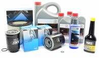 KZN130 Full Premier Service Pack 3.0 Litre Diesel - 8 Litres Toyota Oil - Toyota Screenwash (Image for reference only)