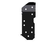 Sheriff Fuel Tank Guard Skid Plate Black Steel - KDJ150