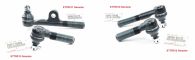 Genuine Toyota 4pc Complete Steering Track Rod End & Relay Rod Kit