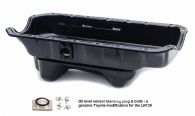 Genuine Toyota Engine Sump Oil Pan Surf LN130 with level sensor hole plug