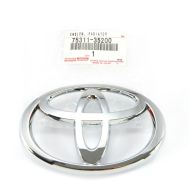 Genuine Toyota Oval Chrome "T" Badge Emblem - 75311-35200