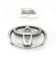 Genuine Toyota Oval Chrome "T" Badge Emblem - 75311-35090