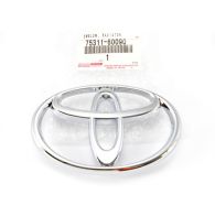 Genuine Toyota Oval Chrome "T" Badge Emblem - 75311-60090