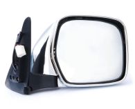 Right Hand Chrome Door Mirror - Electric Lens