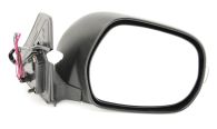 Right Hand Black Door Mirror - Electric Lens with LED Indicator