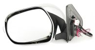 L/H Chrome Door Mirror - Electric Lens & Folding with LED Indicator