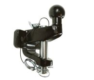 Ball & Pin Coupling Tow Hitch (Black) 350Kg - 20.2KN