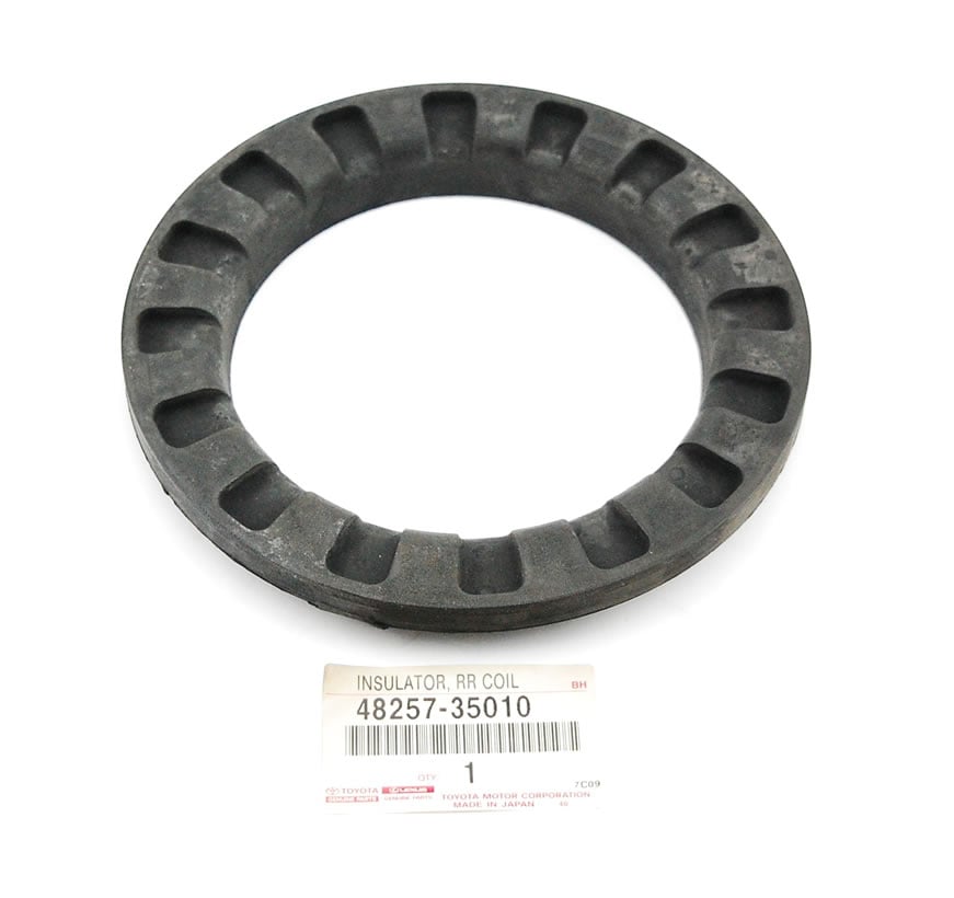 Genuine Toyota rear coil rubber spring seat