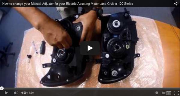 Changing your Headlamp Adjusters [VIDEO]