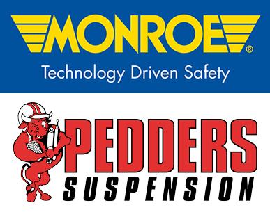 What's the difference between Monroe and Pedders shock absorbers?
