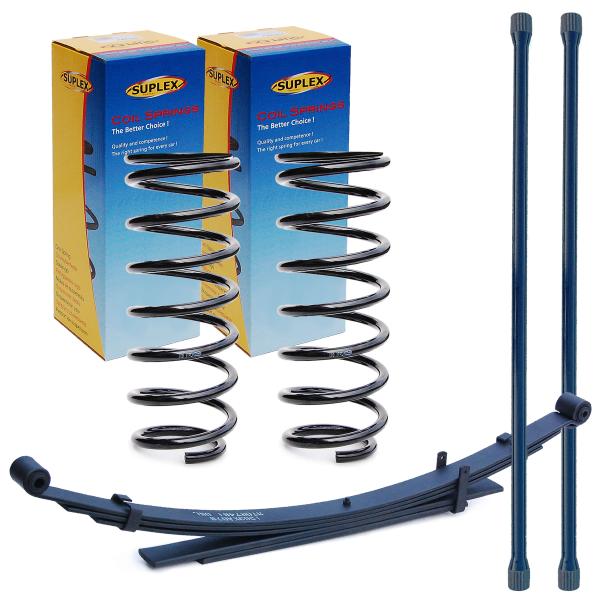The difference between Coil, Leaf & Torsion Bars