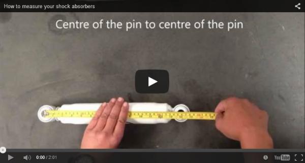 How To Measure Shock Absorbers [VIDEO]