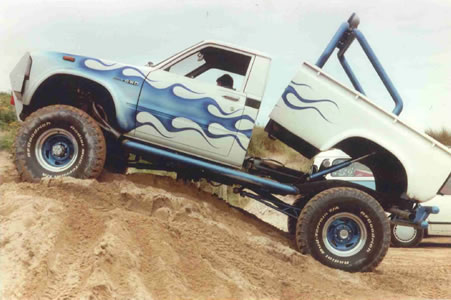 Mk1 Hilux 

Pickup V8 5.0 Litre Tipper South West Truck Fest show truck 1993 Winner