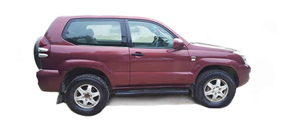 Toyota Land Cruiser KDJ125R (SWB) 3.0cc (1KDFTV) Turbo Diesel (D4D) RHD (52 - 09 reg, 9/2002-12/2009) Prado