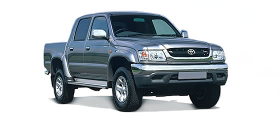 Toyota Hilux Pickup KDN165R 2.5cc (2KDFTV) Turbo Diesel (D4D) RHD (51 - 55 reg, 8/2001-7/2005) UK Mk5