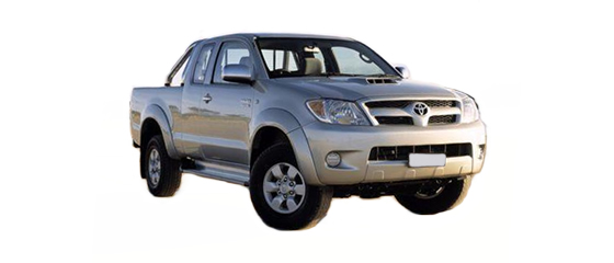 Toyota Hilux Pickup KUN26R 3.0cc (1KDFTV) Turbo Diesel (D4D) RHD (56 - 61 reg, 10/2006-8/2011) Mk6