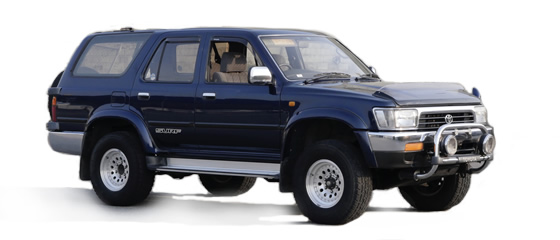 Toyota Hilux Surf KZN130 3.0cc (1KZTE) Turbo Diesel RHD (L - N reg, 8/1993-11/1995) Import